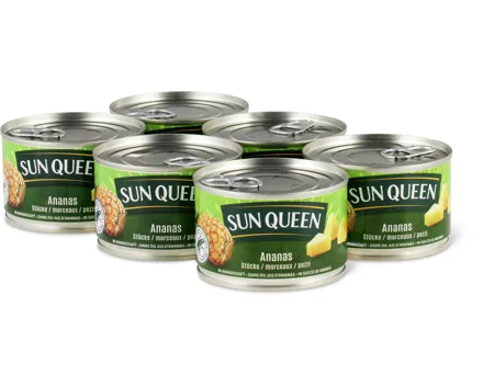 Sun Queen Ananasscheiben, 6er-Pack
