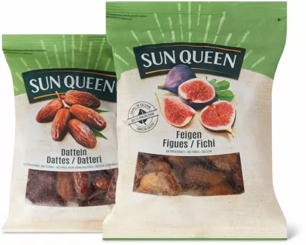 Sun Queen-Feigen 500 g und -Datteln 300 g, getrocknet