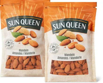 Sun Queen-Mandeln oder -Walnüsse
