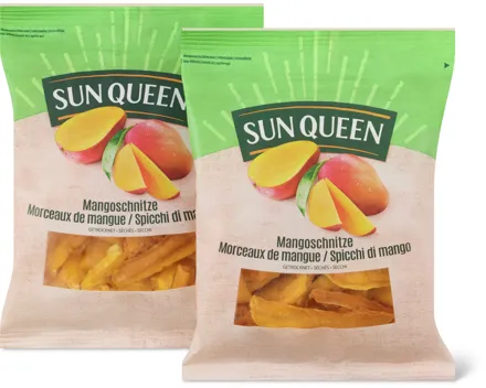 Sun Queen-Mangoschnitze oder -Cashewkerne