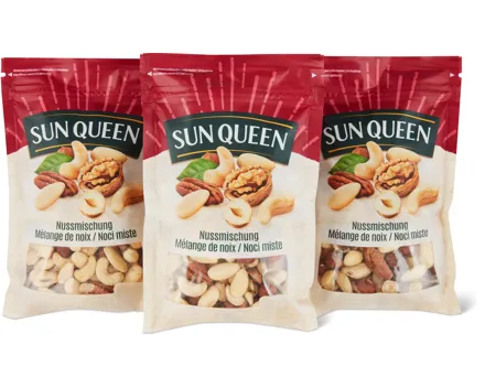 Sun Queen-Nussmischung, -Cashewkerne oder -Walnusskerne