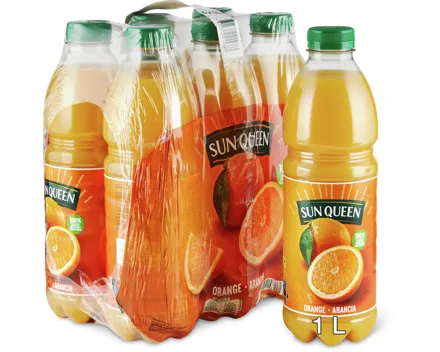 Sun Queen-Orangensaft oder -Multivitamin, Fairtrade, 6er-Pack
