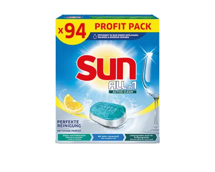 Sun Tabs All In Aktiv Clean Lemon / Regular