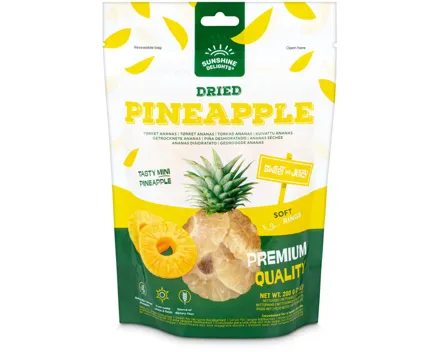 Sunshine Delights Ananas getrocknet