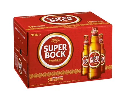 Super Bock Bier 24er-Pack