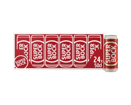 Super Bock Original Lager Bier 24x50cl