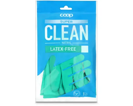 Super Clean Handschuhe Latex-Free mint S, 1 Paar