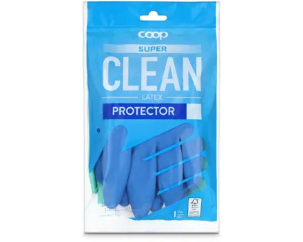 Super Clean Handschuhe Protector FSC blau Grösse M