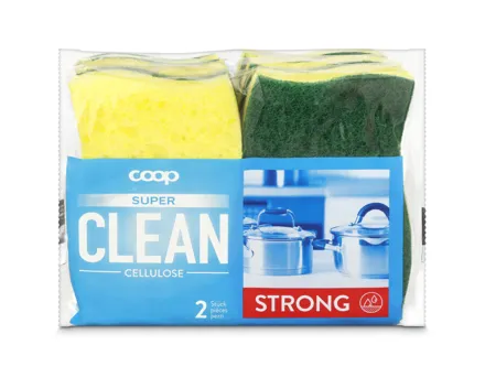 Super Clean Reinigungsschwamm Cellulose Strong 3x2 Stück