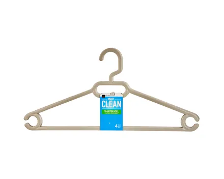 Super Clean Shirtbügel, 4 Stück