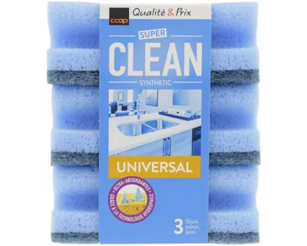 Super Clean Synthetikschwamm Universal hydro 3 Stück