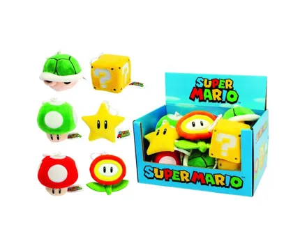 Super Mario Plüsch Bag clips