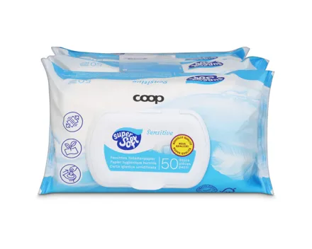 Super Soft FSC Feuchttücher Sensitive 4x50 Stück