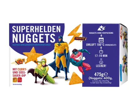 Superhelden Nuggets