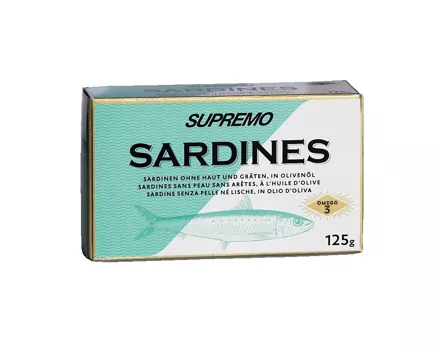 Supremo Sardinen mit / ohne Gräte & Haut