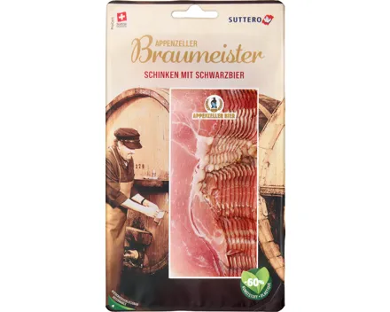 Suttero Braumeister Schinken mit Schwarzbier