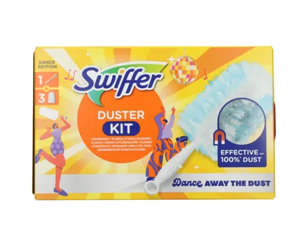 Swiffer Glittered Staubmagnet Starter + 3 Staubwedel
