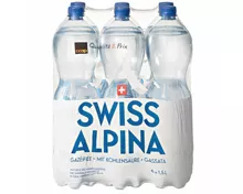 Swiss Alpina Blau Mineralwasser mit Kohlensäure 6x1,5l
