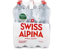 Swiss Alpina Rot Mineralwasser ohne Kohlensäure 6x1,5l