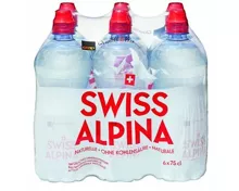 Swiss Alpina Rot Mineralwasser ohne Kohlensäure 6x75cl