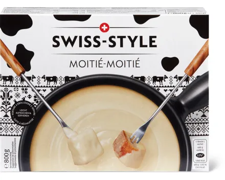Swiss-Style Fondue Moitié-Moitié