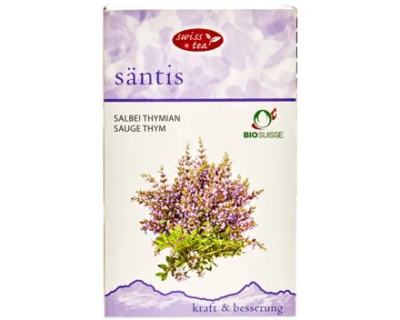Swisstea Säntis Tee Salbei & Thymian 20 Beutel