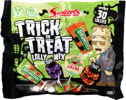 Swizzels Trick or Treat Lolly Mix