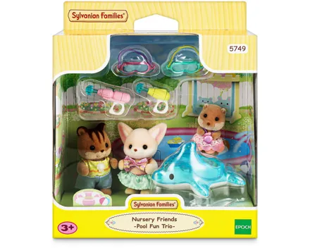 Sylvanian Families Nursery Friends Pool Fun Trio 3+ Jahre