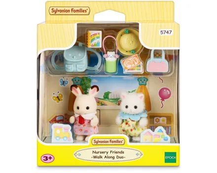 Sylvanian Families Nursery Friends Walk Along Duo 3+ Jahre