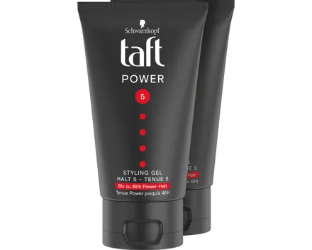Taft Power Styling Gel Cafeine 2 x 150 ml