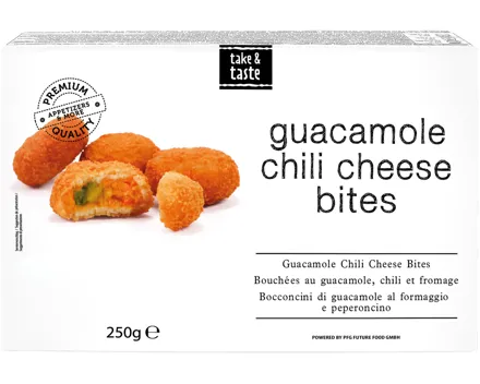 Take & Taste Guacamole Chili Cheese Bites
