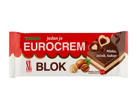 Takovo Eurocrem Blockschokolade