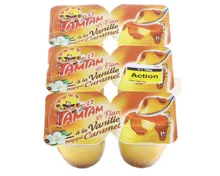 Tam Tam Nappé Vanille & Caramel 6x100g