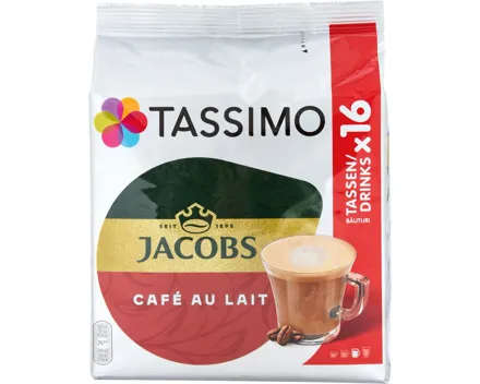Tassimo Jacobs Café au Lait 16 Kapseln 184 g