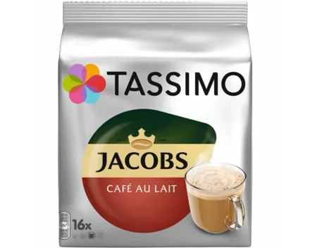 Tassimo Jacobs Café au Lait 16 Kapseln 184 g