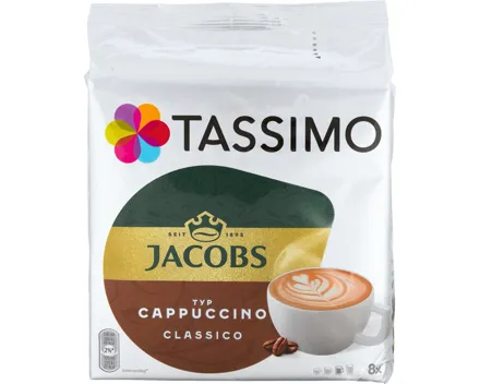 Tassimo Jacobs Cappuccino Classico 8 Kapseln 260 g