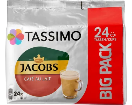 Tassimo Jacobs Kaffeekapseln Café au Lait