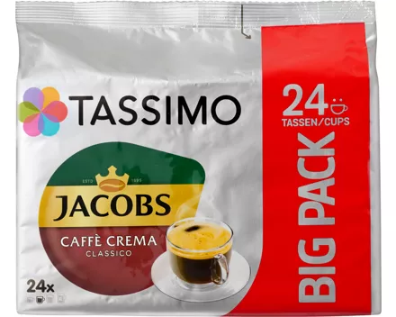 Tassimo Jacobs Kaffeekapseln Caffè Crema Classico