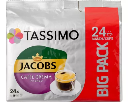 Tassimo Jacobs Kaffeekapseln Caffè Crema Intenso