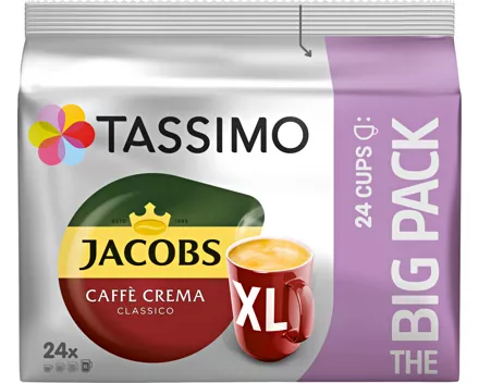 Tassimo Kaffeekapseln Jacobs Caffè Crema Classico XL