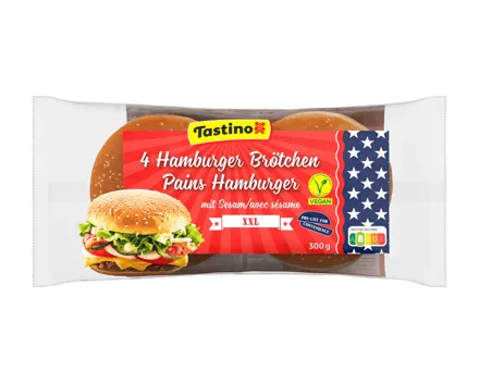 TASTINO Mega Burger Brötli