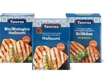 Taverna-Halloumi und -Grillkäse