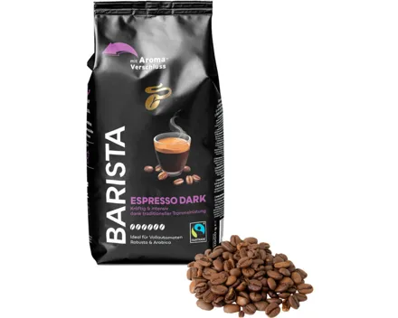 Tchibo Barista Espresso Dark Fairtrade Bohnenkaffee