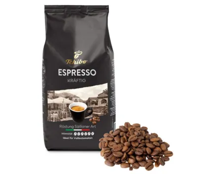 Tchibo Bohnenkaffee Espresso kräftig