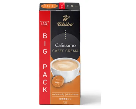 Tchibo Cafissimo Caffè Crema vollmundig 30 Kapseln