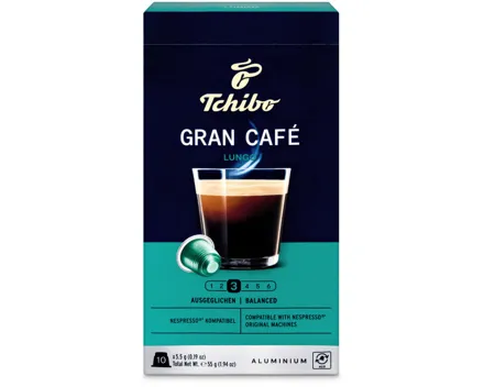 Tchibo Gran Café Lungo 10 Kapseln - Nespresso kompatibel