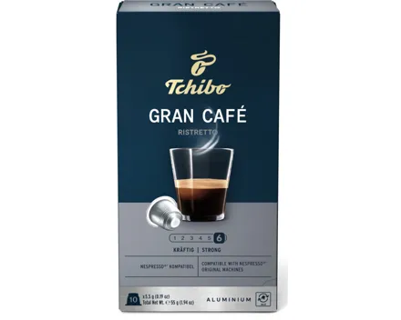 Tchibo Gran Café Ristretto 10 Kapseln - Nespresso kompatibel