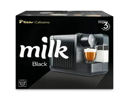 Tchibo Kaffeemaschine Cafissimo milk schwarz