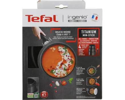 Tefal Kasserollen 16/18/20cm + Griff