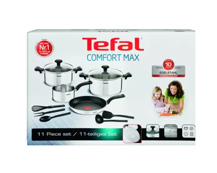 Tefal Kochtopfset Comfort Max 11-teilig